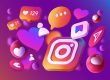 ícones do instagram ao redor do logo - Transformar seguidores em leads
