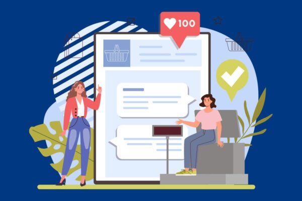 Conversational-commerce-destaque Conversational commerce - usuários realizando compras pelo chat